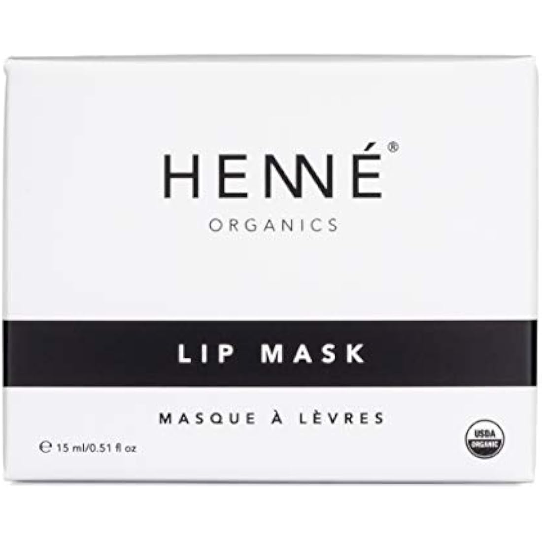 Henné Organics Lip Mask – Natural Hydrating Treatment for Plump Lips