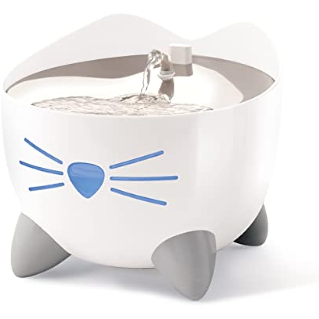 Catit PIXI Smart Water Fountain – WiFi Enabled Cat Fountain, White