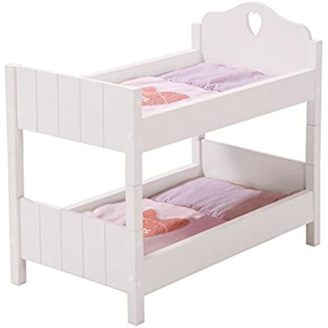 Roba Fienchen Wooden Doll Bunk Bed – White Dividable Toy Bed Set