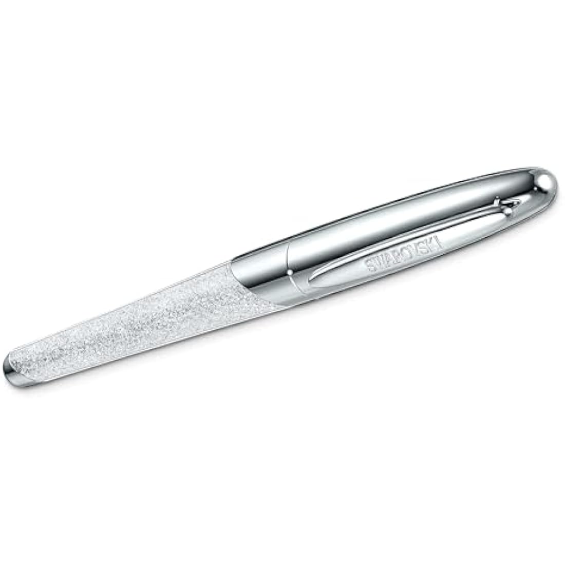 Swarovski Crystal Nova Rollerball Pen – Chrome-Plated Silver Metal
