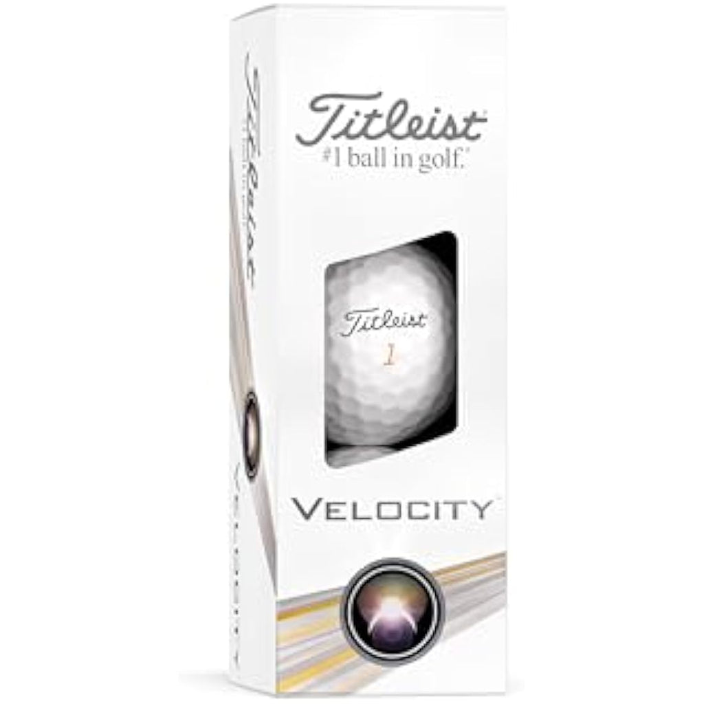 Titleist Velocity Golf Balls – High Speed LSX Core – 12 Ball Pack