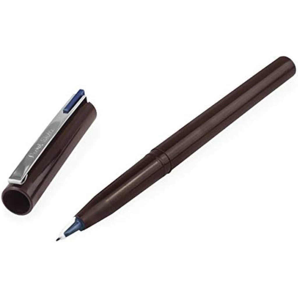 Pentel JM20 Stylo Disposable Fountain Pen, Navy Blue Ink – 12 Pack