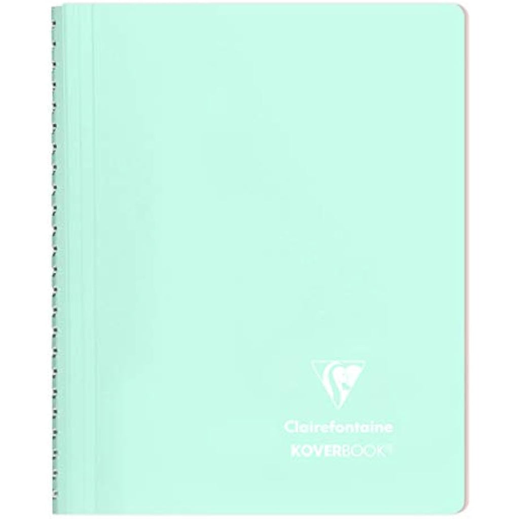 Clairefontaine Koverbook A5 Spiral Notebooks - 5 Pack Pastel Lined