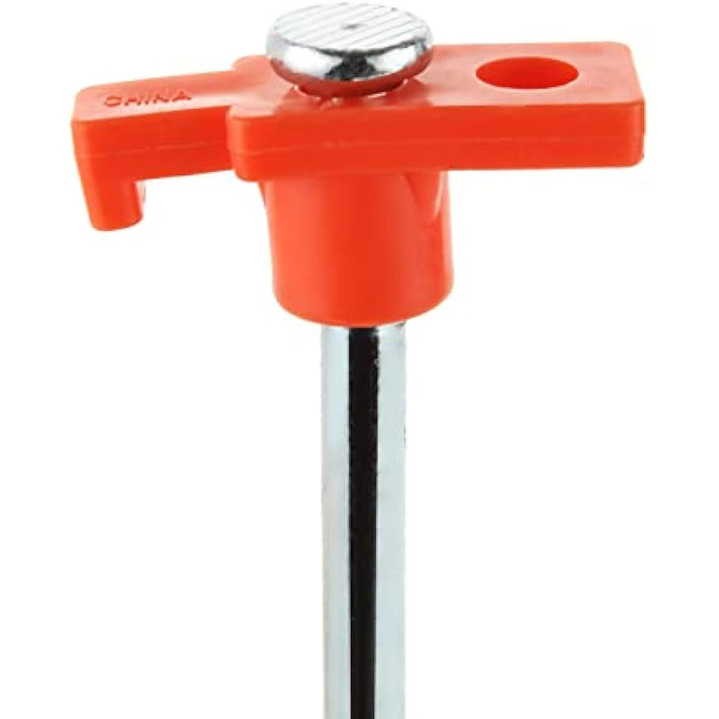GOYADA 20 PCS Heavy Duty Metal Rock Pegs for Hard Ground Camping – Orange
