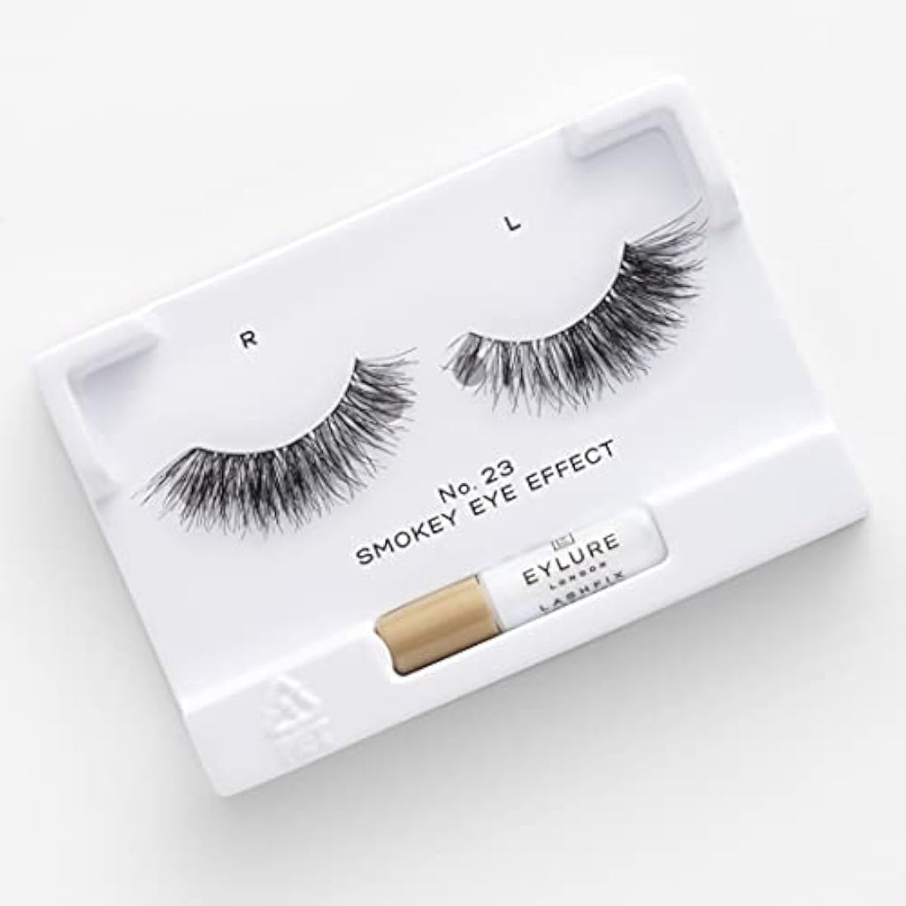 Eylure Smokey Eye No. 023 False Lashes – Black Synthetic Eye Makeup