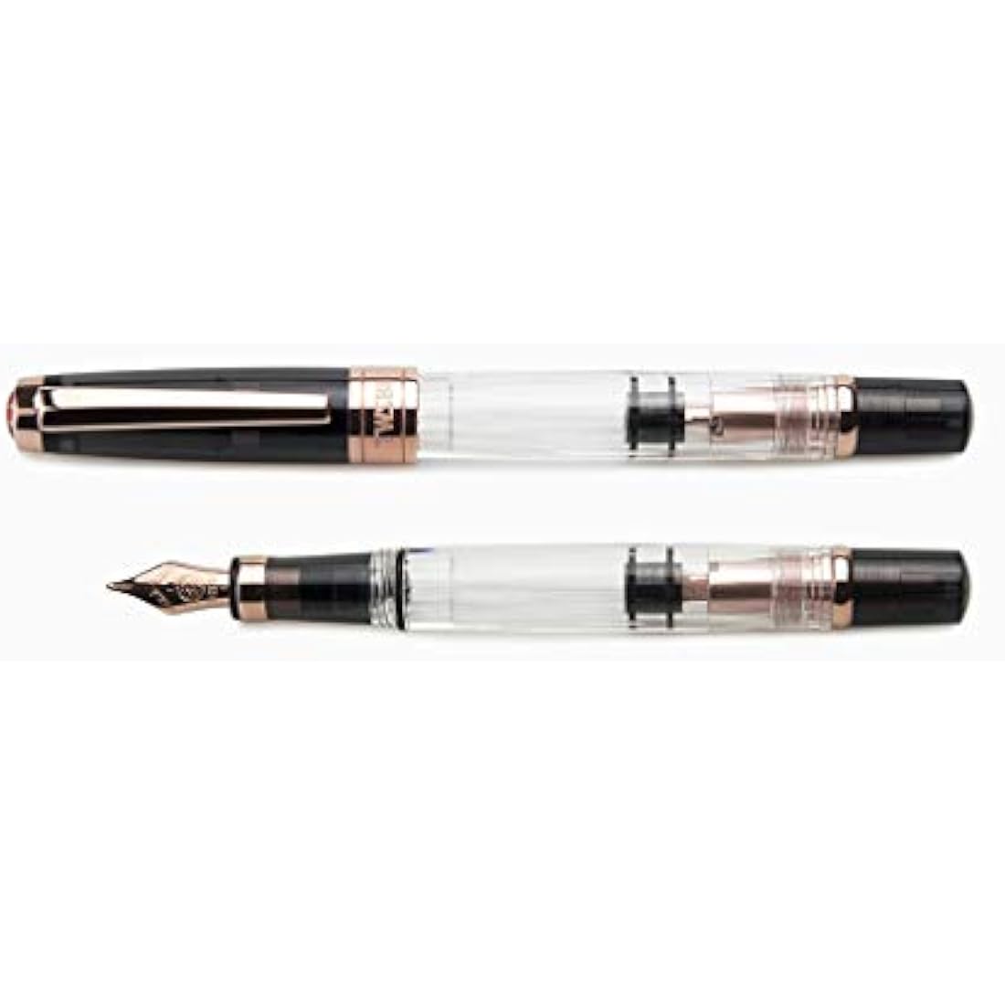 TWSBI Diamond 580 Smoke Rose Gold II Fountain Pen – Broad Nib