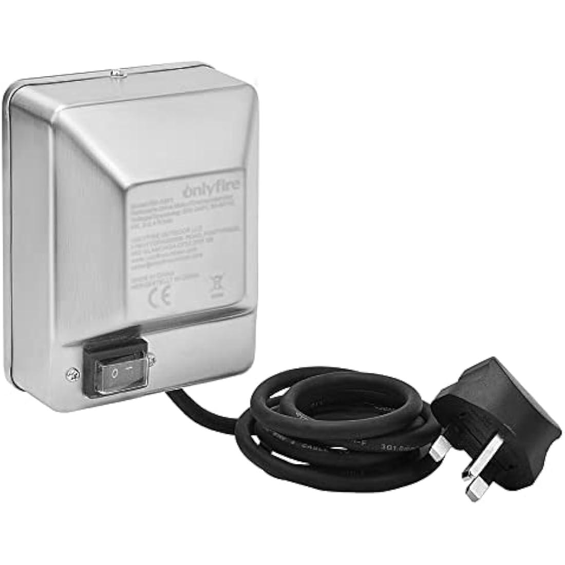 Onlyfire Stainless Steel BBQ Rotisserie Motor - 15kg Capacity, UK Plug