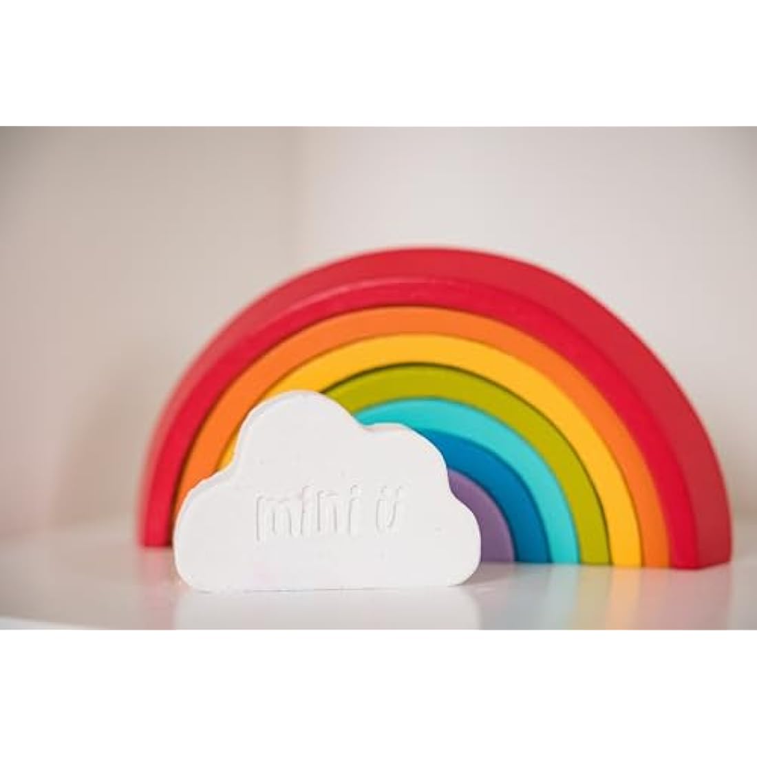 Mini U Rainbow Trail Bath Bombs for Kids – Vegan & Non-Toxic (3 Pack)
