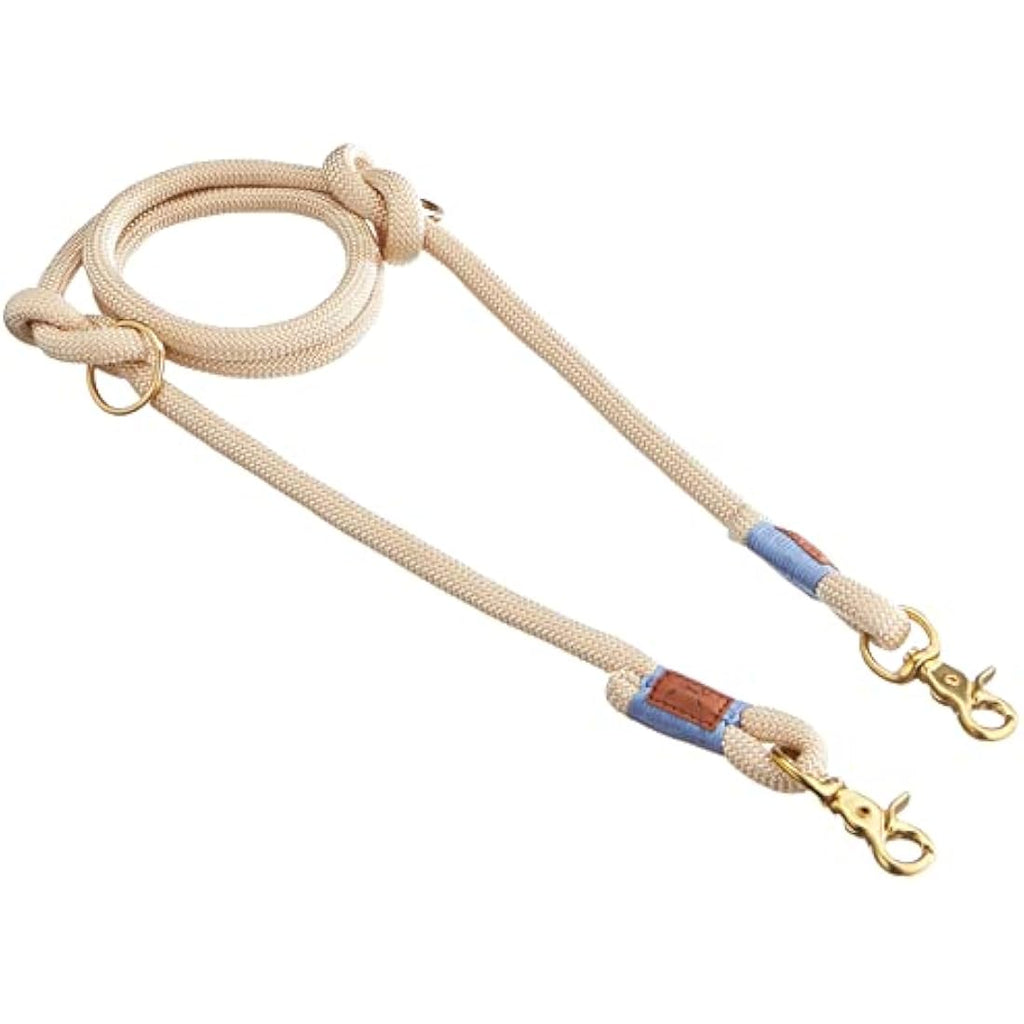 HUNTER Sansibar Rantum Adjustable Rope Dog Leash – Tan, 12/200