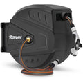Roywel 40M Auto Reel Garden Hose – Wall Mounted Retractable Hose Reel
