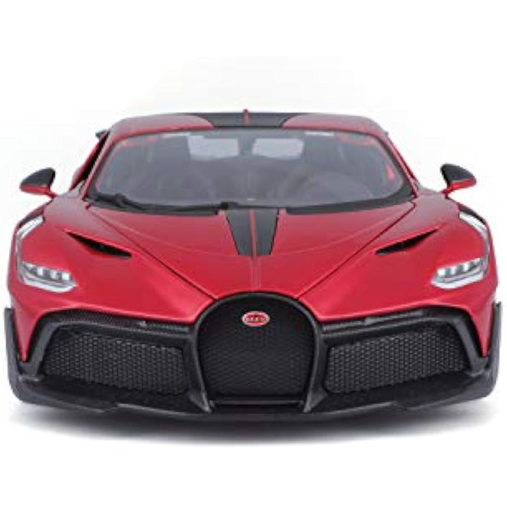 Bburago Bugatti Divo Diecast Model Car – 1:18 Scale Red Collector Edition