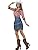 Smiffys Rodeo Doll Cowgirl Costume | Blue Skirt, Shirt & Hat Set