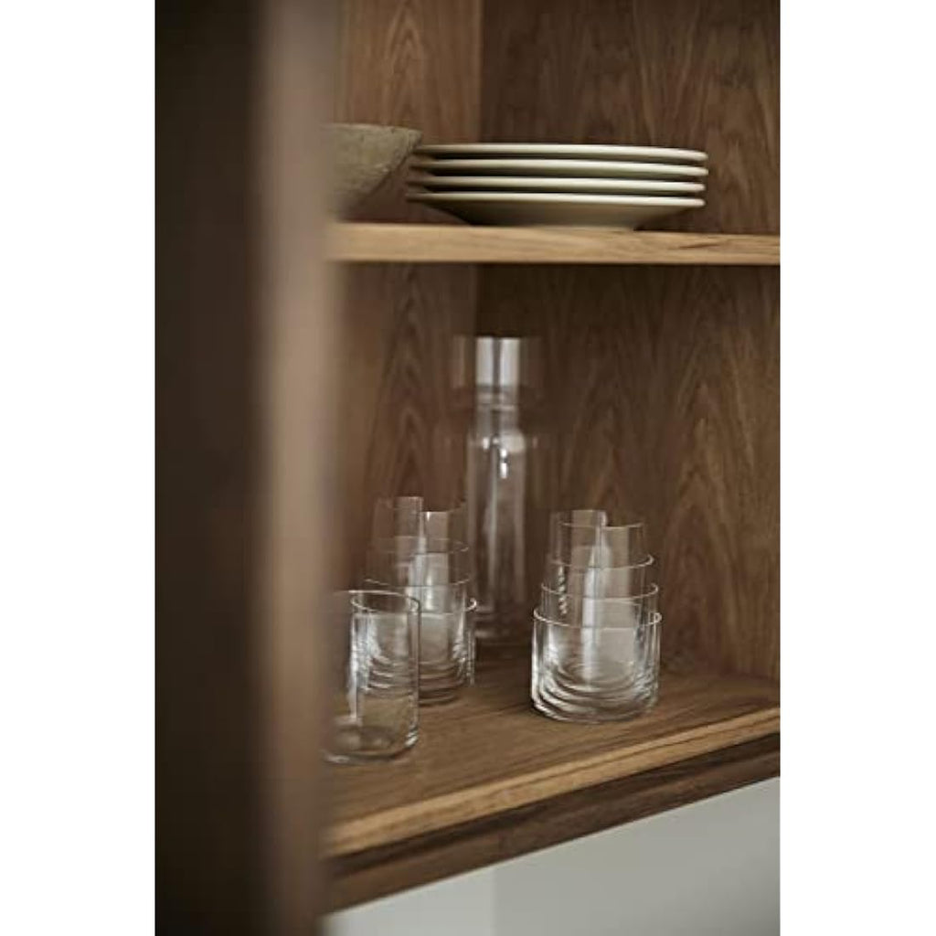Aarke Nesting Glasses – 4-Pack Lead-Free Crystal Glass Tumblers