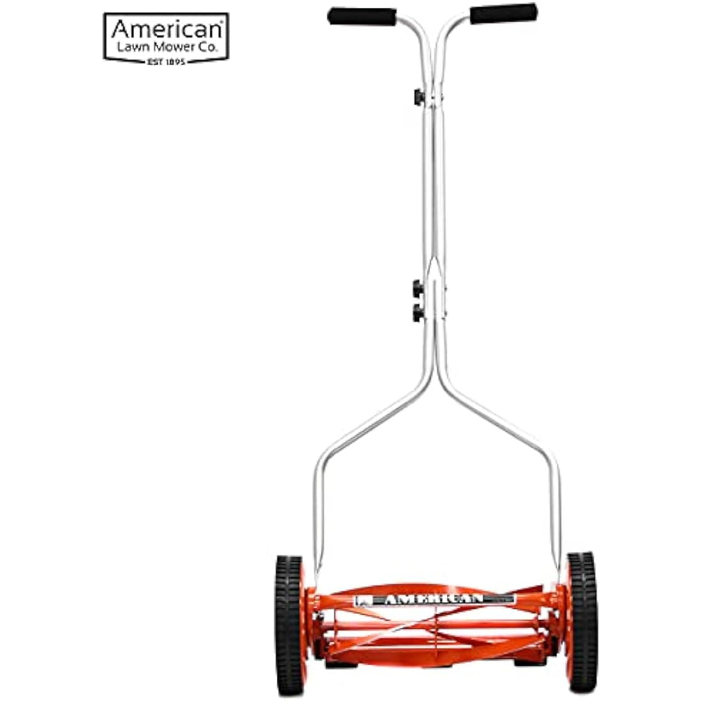 American Lawn Mower 14-Inch 4-Blade Push Reel Mower - Alloy Steel