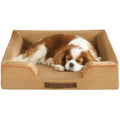 Orthopedic Memory Foam Dog Bed – Waterproof Sofa, Khaki
