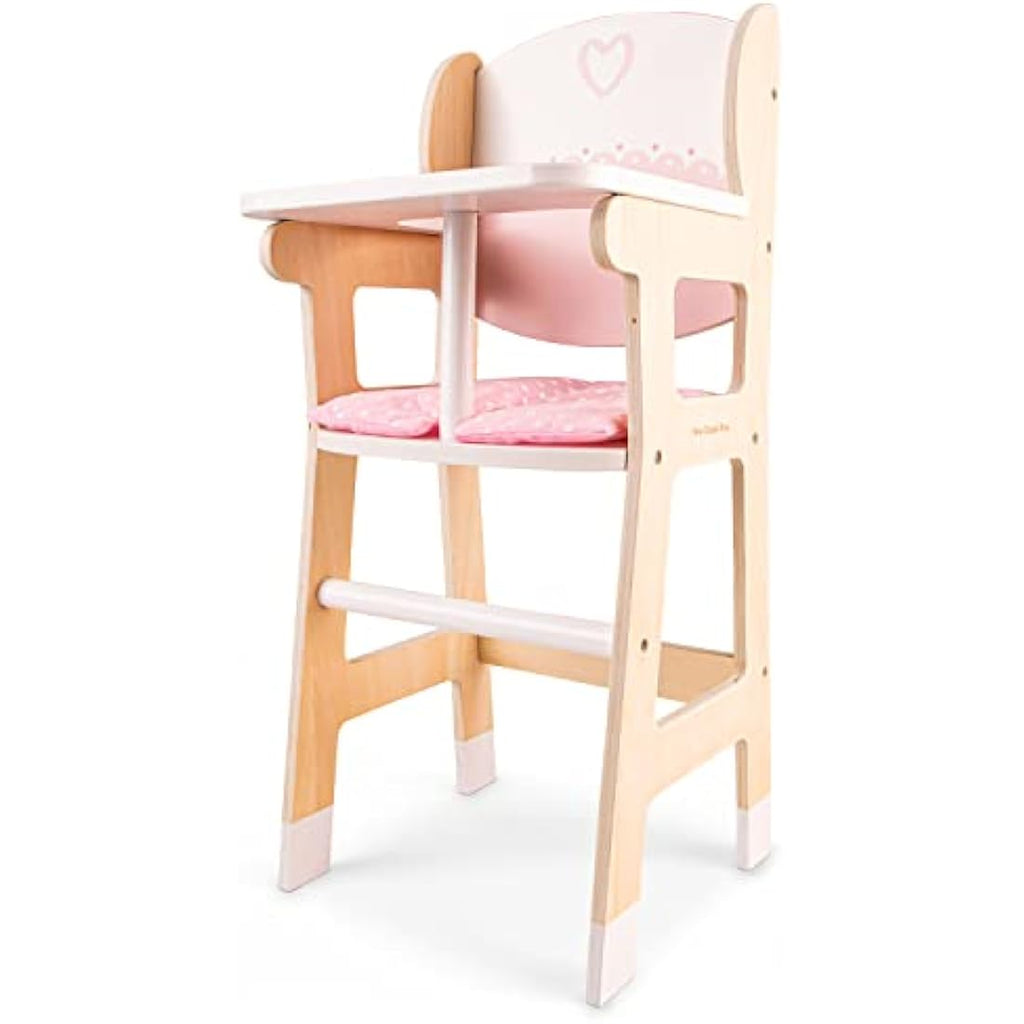 New Classic Toys Wooden Doll Chair with Pillow – Medium Kids Furniture