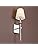 Yosoan Lighting Modern Linen Wall Sconce – Set of 2 Chrome Bed Lamps
