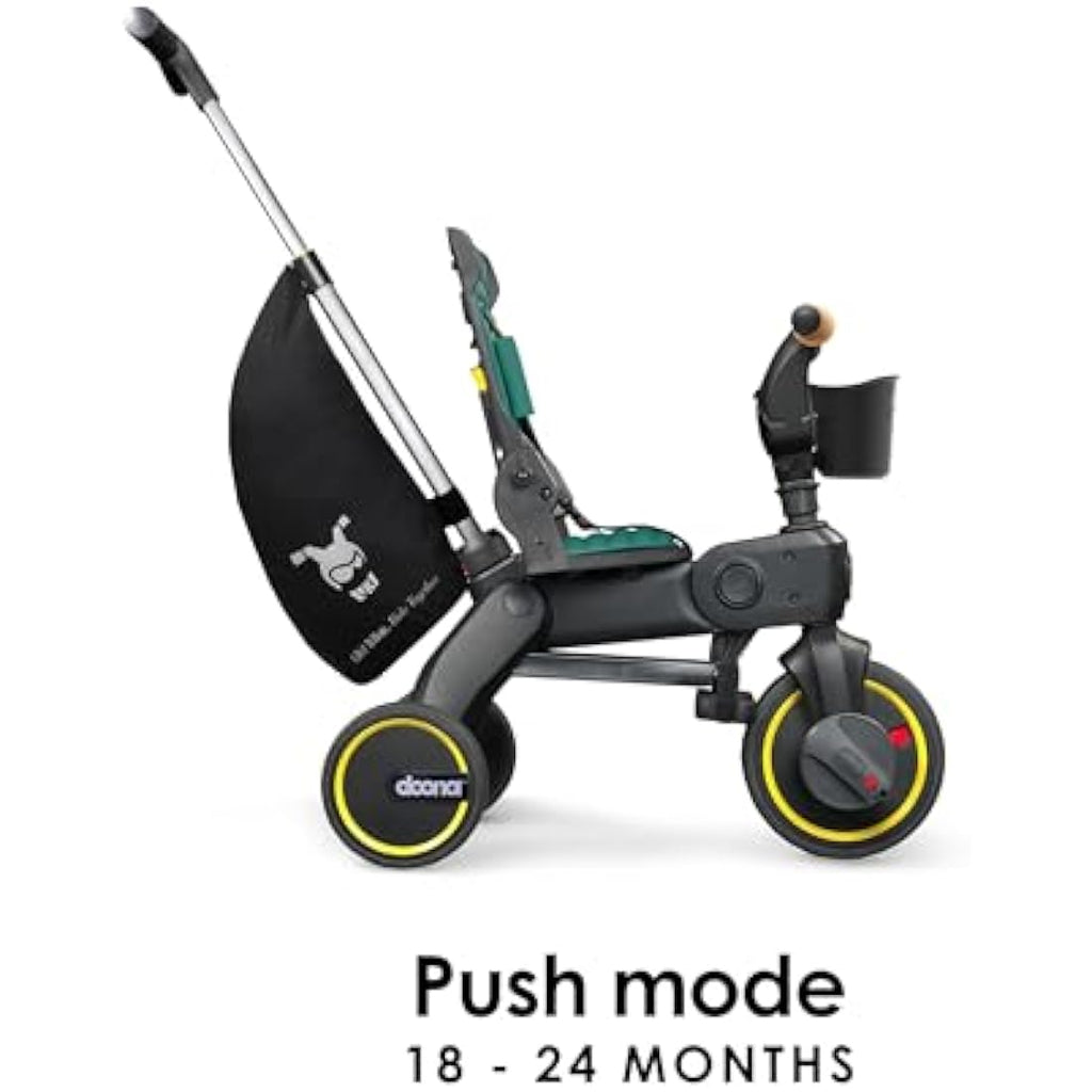 Doona Liki Trike S5 | Foldable Toddler Tricycle - Racing Green