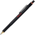 rOtring 800 Ballpoint Pen | Black Metal Barrel | Medium Point Ink