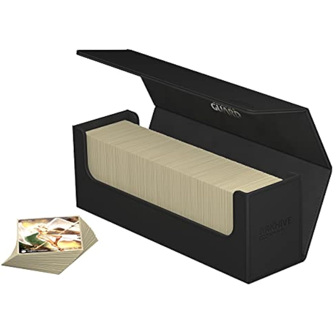 Ultimate Guard Arkhive 400+ XenoSkin Deck Box - Monocolor Black