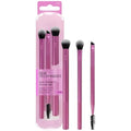 Real Techniques Eye Shade and Blend Makeup Brush Trio | 3 Count Set