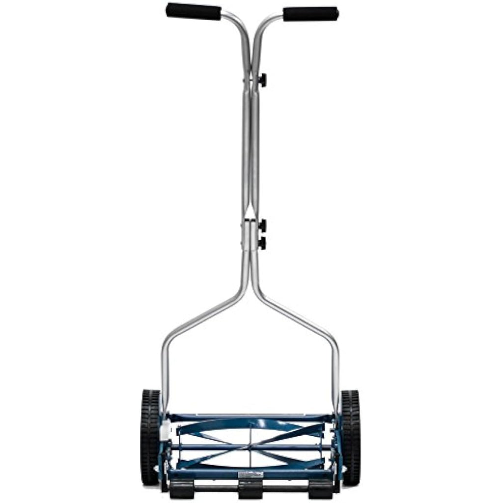 Great States 14" Hand Reel Push Lawn Mower – 4-Blade Manual Grass Cutter