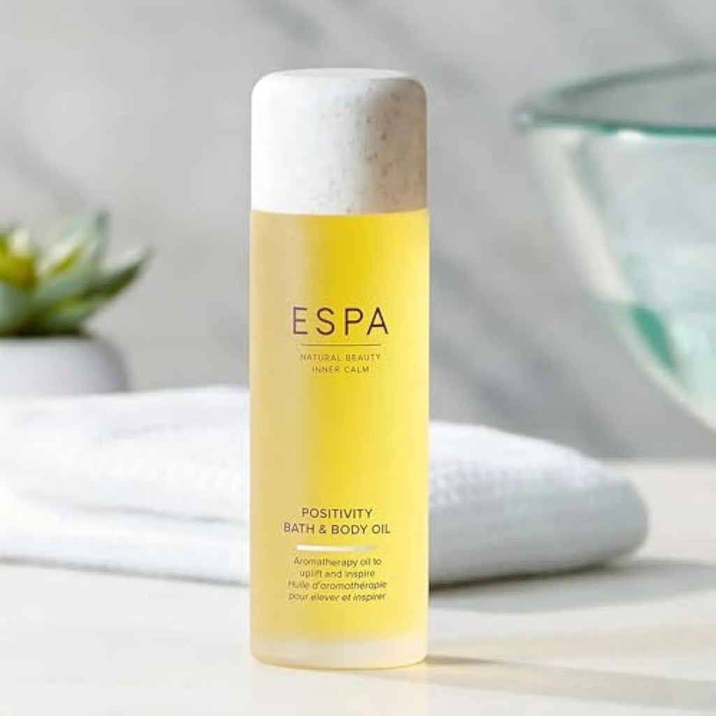 ESPA Positivity Bath & Body Oil | 100ml Jasmine & Rose Geranium