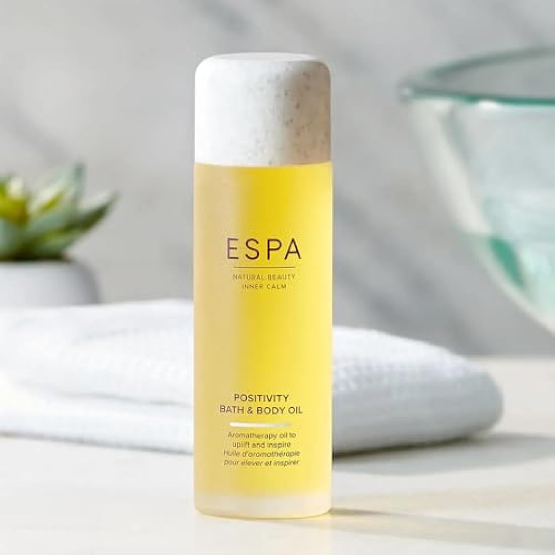 ESPA Positivity Bath & Body Oil | 100ml Jasmine & Rose Geranium