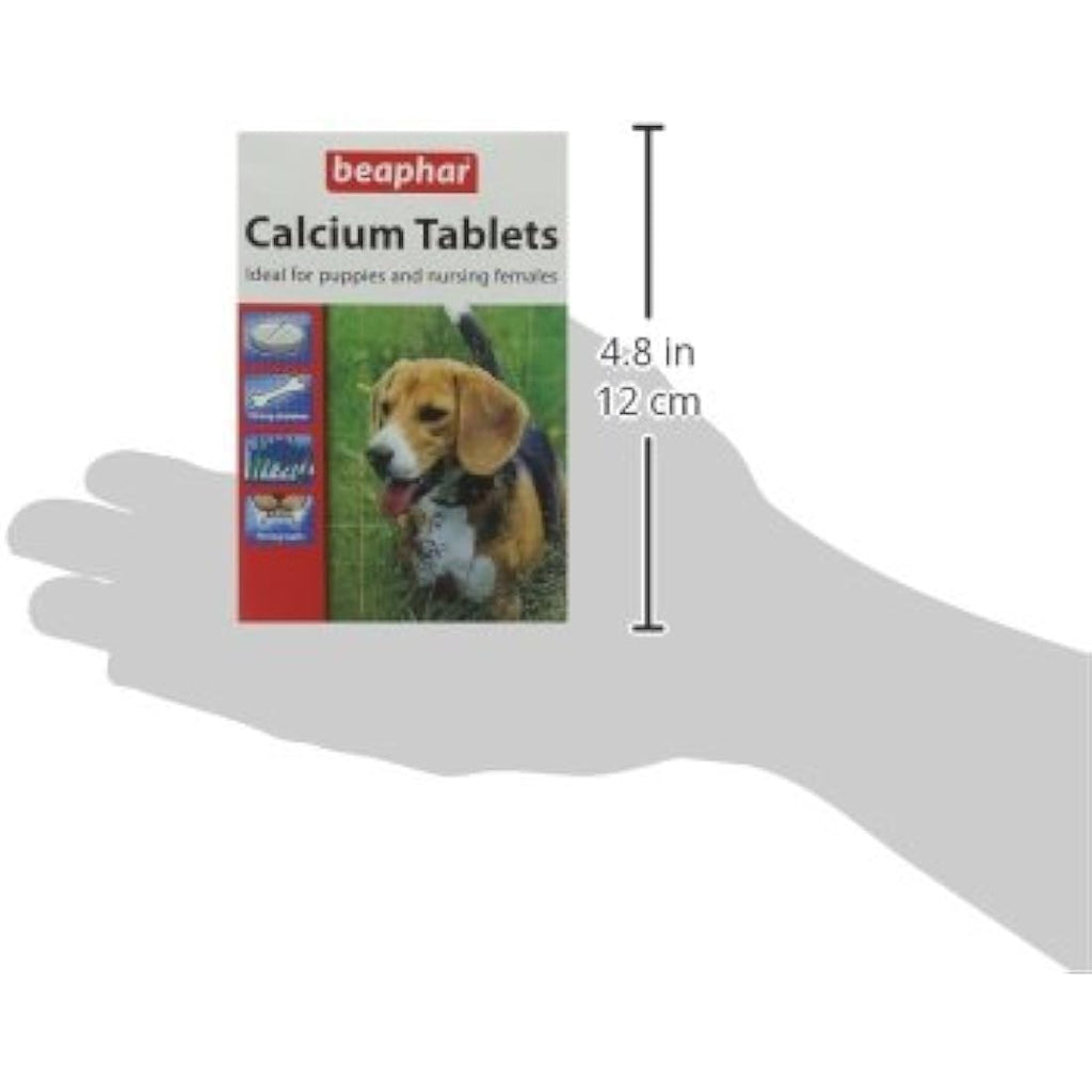 Beaphar Calcium Tablets for Puppies and Dogs – Bone & Teeth Support