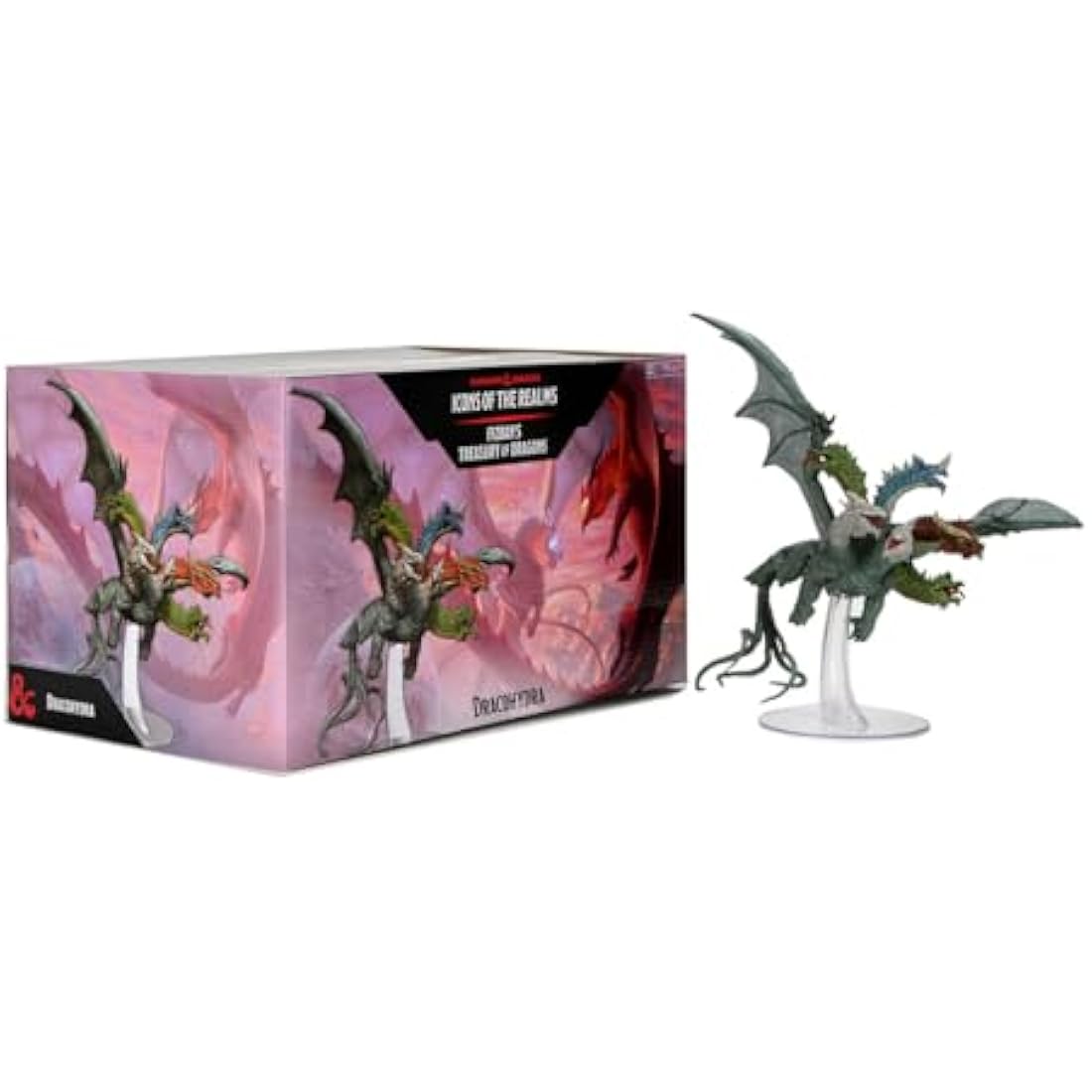 D&D Icons of the Realms: Dracohydra Miniature – Fizban's Treasury
