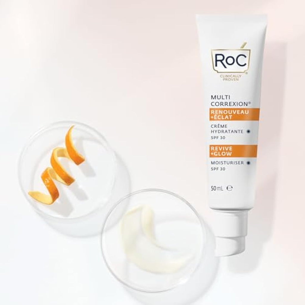RoC Multi Correxion Revive + Glow Vitamin C Face Moisturiser SPF 30 - 50ml