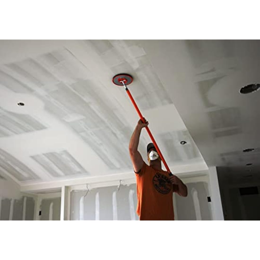 Full Circle Radius 360 Round Drywall Pole Sander – 9-Inch Sanding Tool