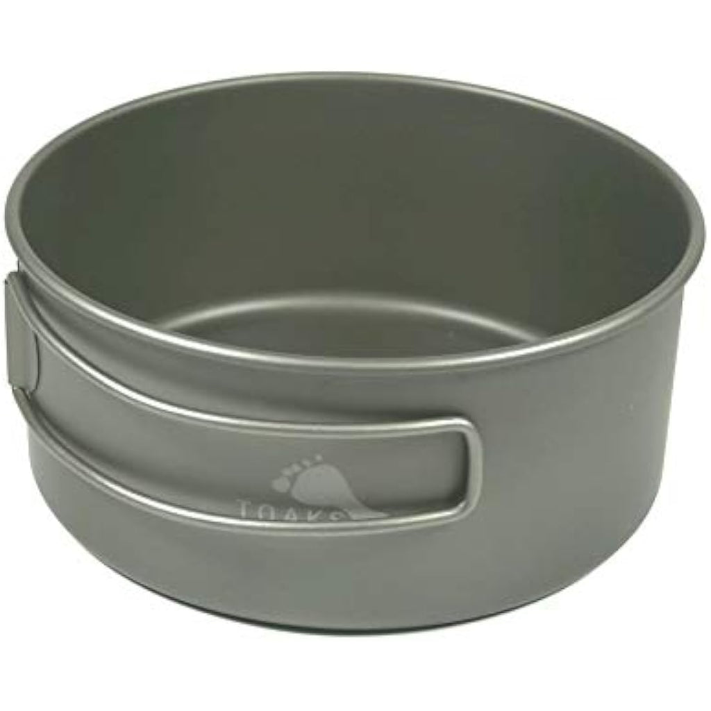 TOAKS Titanium 550ml Camping Bowl with Foldable Handles – 2.7 oz