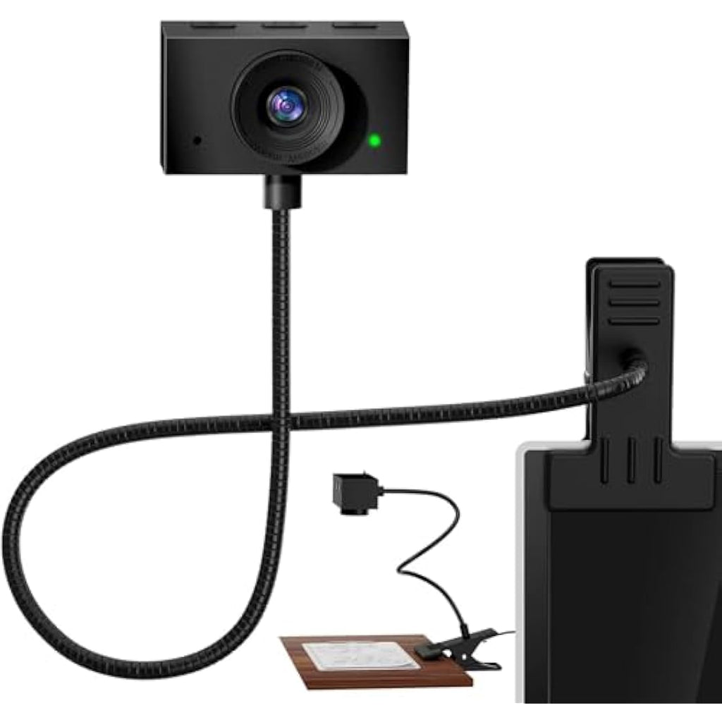 1080P Gooseneck Webcam – Eye Contact Document Camera