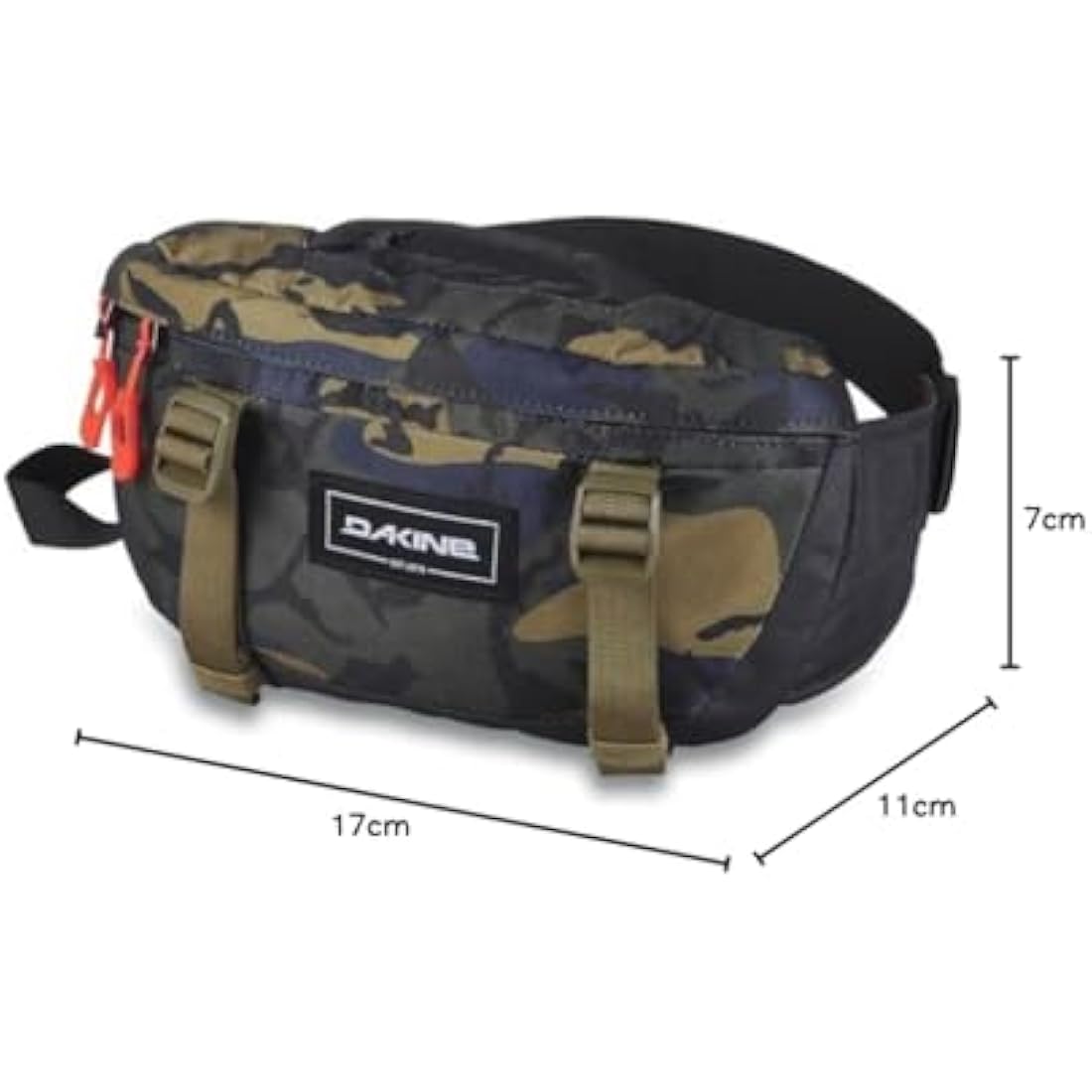 Dakine Hot Laps 1L Money Belt – Unisex Outdoor Travel Waist Pack