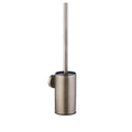 Wall-Mounted Stainless Steel Toilet Brush - Brushed Brass