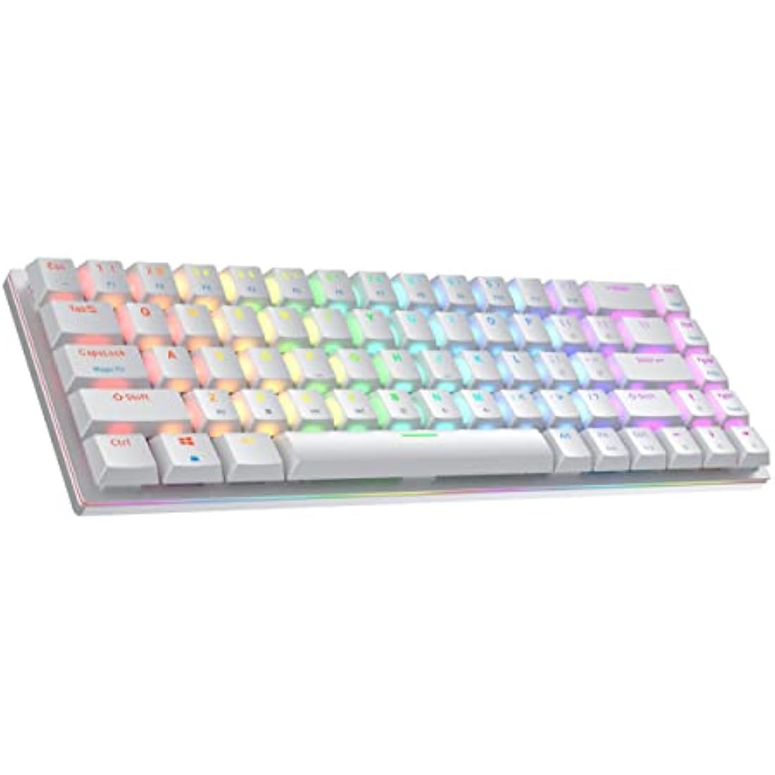 Ranked G65 Guardian 65% Low Profile Mechanical Gaming Keyboard - White