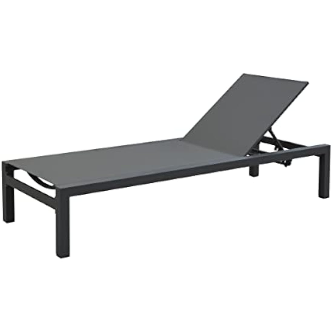 Jolof Store Sydney Aluminium Sunlounger – Reclining Garden Lounger