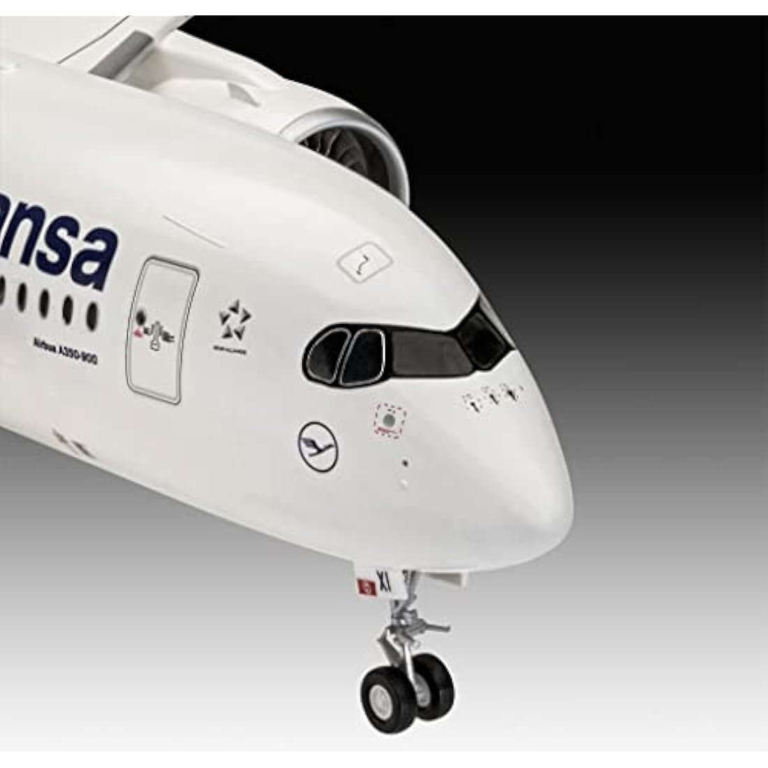 Revell Airbus A350-900 Lufthansa Model Kit - 1:144 Scale Plastic