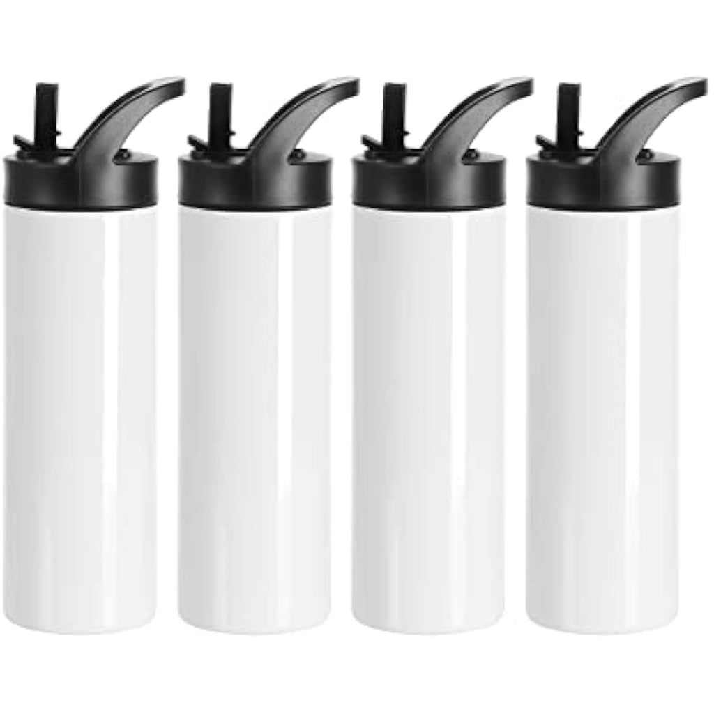 PYD Life 20 oz Sublimation Tumbler Blanks | Straight Stainless Steel 4 Pack