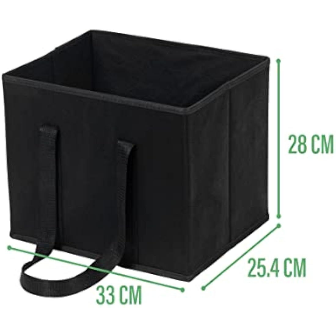 VENO Reusable Grocery Shopping Bags – Heavy Duty Collapsible Totes (3 Pack)