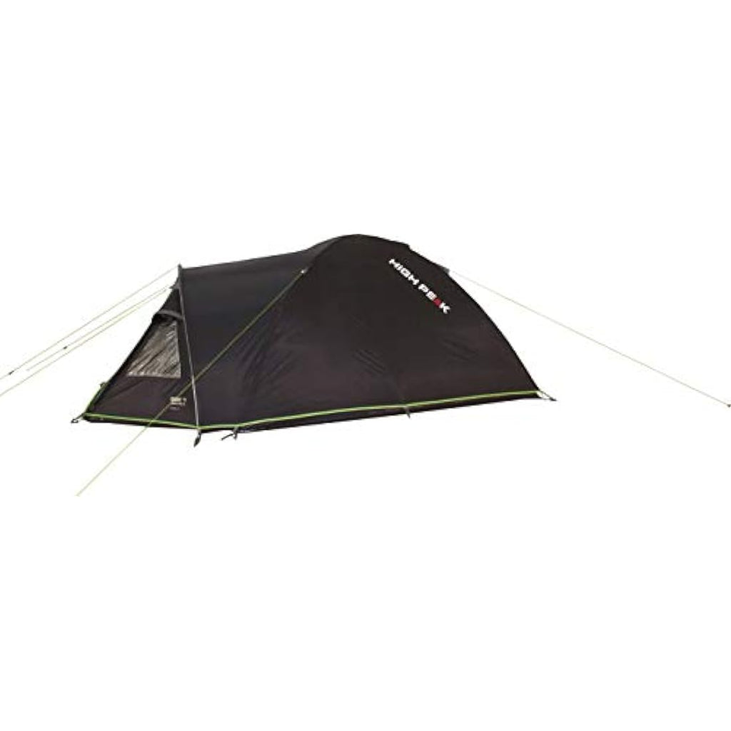 High Peak Talos 4-Person Dome Tent | Weatherproof Polyester - Dark Grey