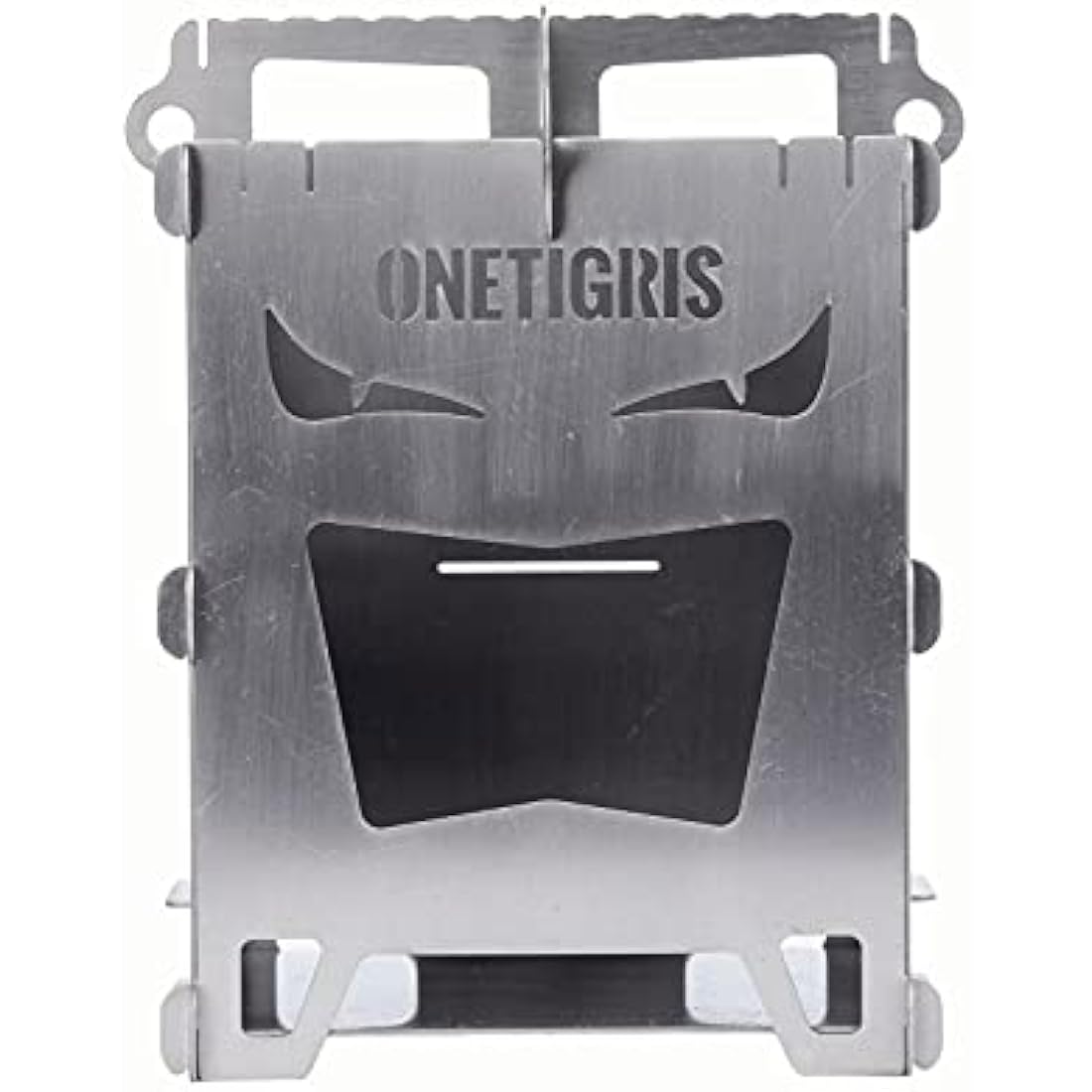 OneTigris ROCUBOID Titanium Wood Stove – Ultralight Evil Eyes Version