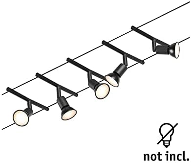 Paulmann CorDuo Wire Cable Lighting System – Matt Black Extendable Set