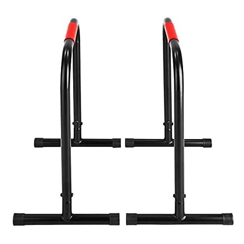 FFitness Adjustable Parallel Bars – Heavy Duty Steel Calisthenics Station