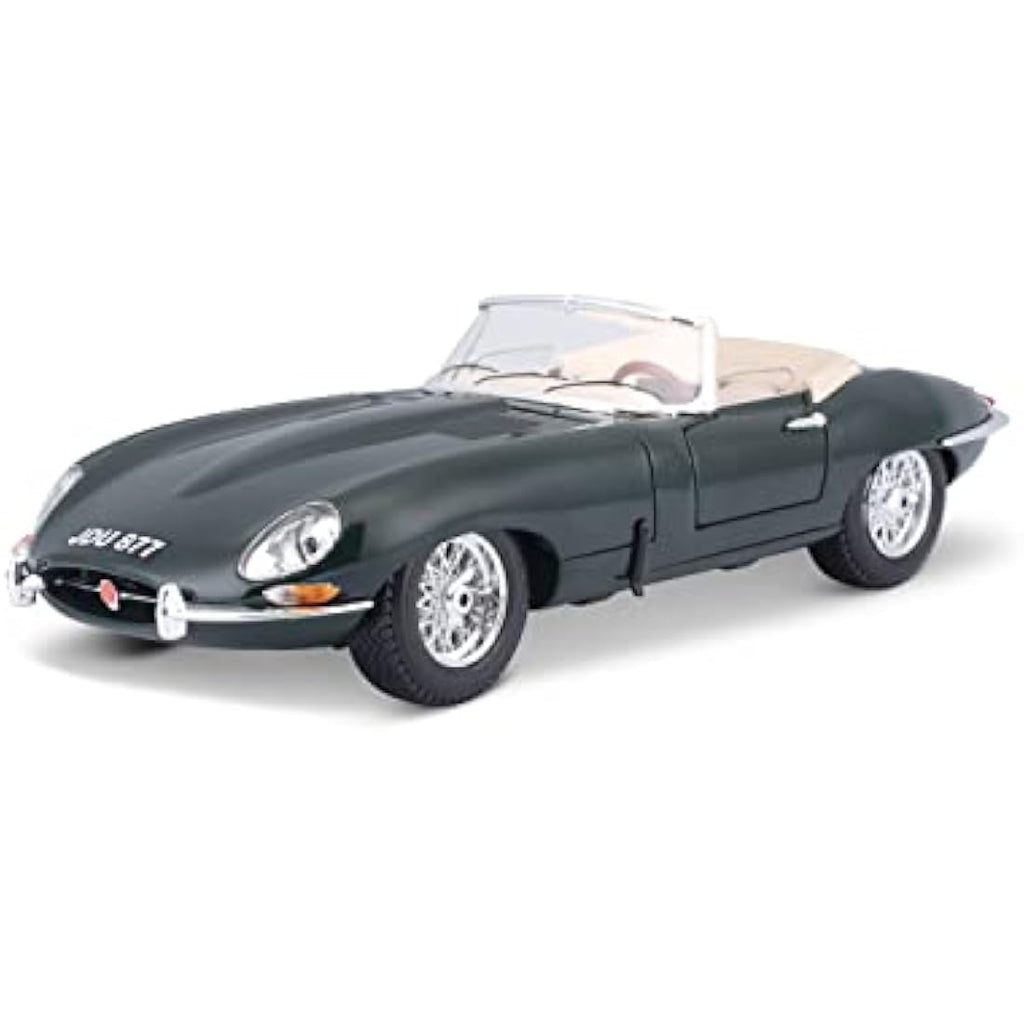 Bburago Jaguar E-Type Cabriolet 1961 – 1:18 Scale Diecast Model Car