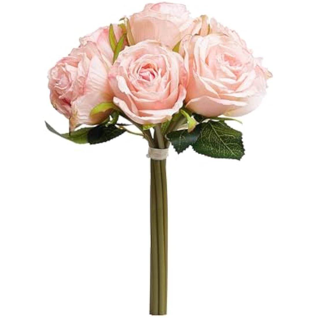 Jolof Store – 7-Piece Silk Rose Bouquet for Cake Decor & Weddings