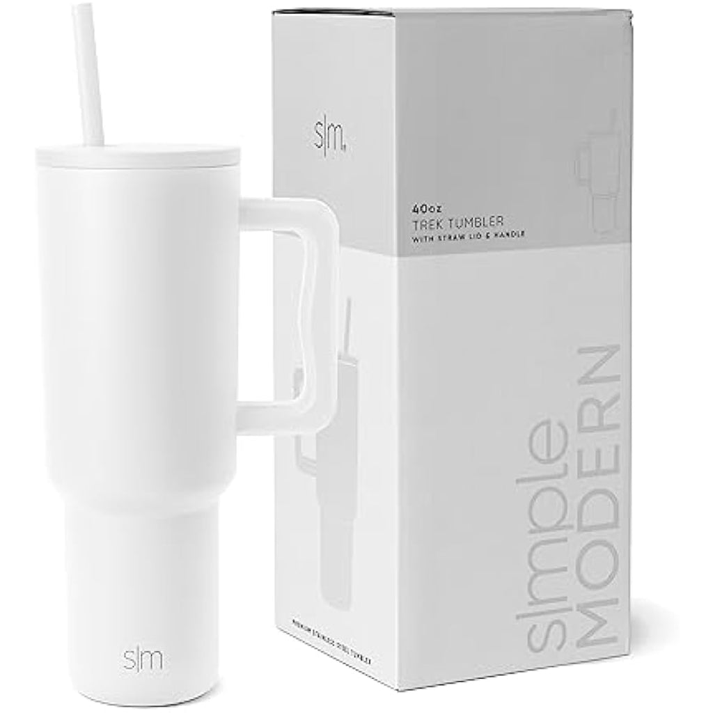 Simple Modern 40 oz Trek Tumbler – Insulated Stainless Steel Travel Mug