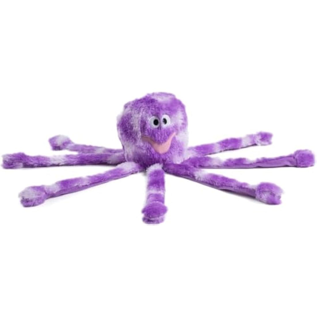Petface Orla the Octopus Plush Dog Toy – Large Squeaky Interactive Toy
