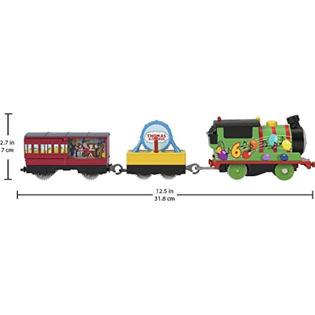 Thomas & Friends Percy Motorized Toy Train – Battery-Powered Engine